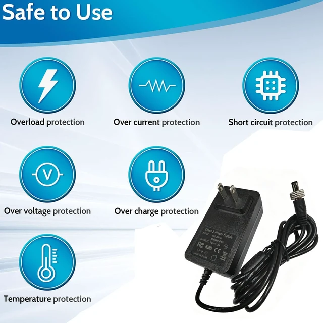Alt view image 5 of 5 - UPMMUD 15V Power Adapter Compatible with TASCAM PS-M1524A