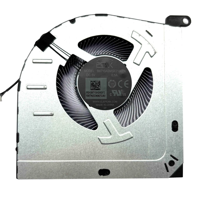 Alt view image 4 of 4 - BestParts New CPU+GPU Cooling Fan Replacement for Lenovo IdeaPad Gaming 3 16IAH7 (Type 82SA), P/N: 5H40S20628 5H40S20629 5H40S20574 5H40S20575 5H40S20576 5H40S20577