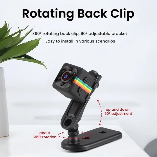 Alt view image 5 of 5 - Mini Camera Wireless, 1080P No WiFi Security Camera with 32GB TF Card