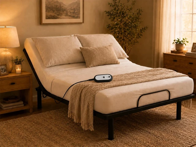 Alt view image 3 of 4 - Replacement for Ergomotion Enso Sleep Systems Wired Remote Control, JLDK02 IP20,JLDK.02.11.10A, JLDK-02