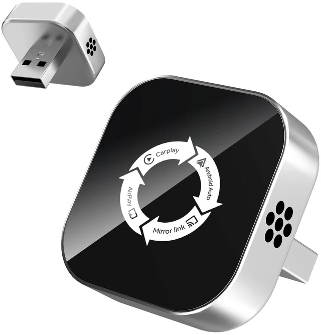 Main image of BSUBSU 4 in 1 Screen Mirroring Wireless CarPlay Adapter (2026 Version)