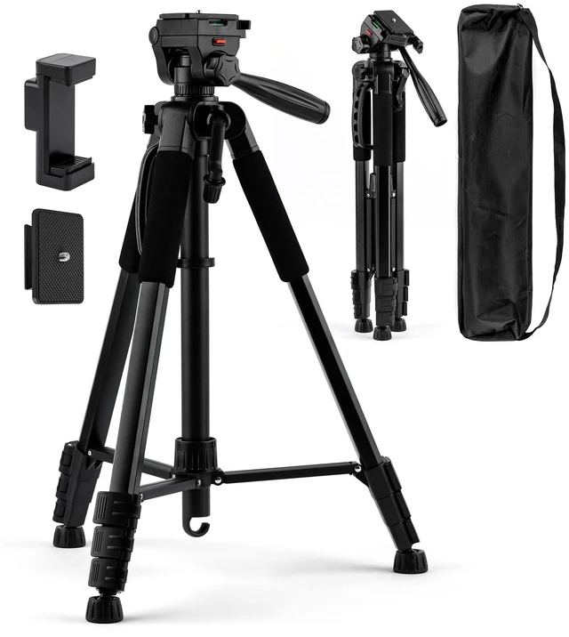 Main image of 72" Camera Tripod, Aluminum Lightweight Portable Tripods Stand