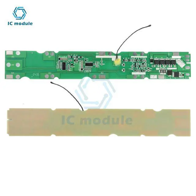 Alt view image 2 of 3 - 10S 36V 15A BMS Lithium Protection Board with NTC Temperature Control for Electric s Pack