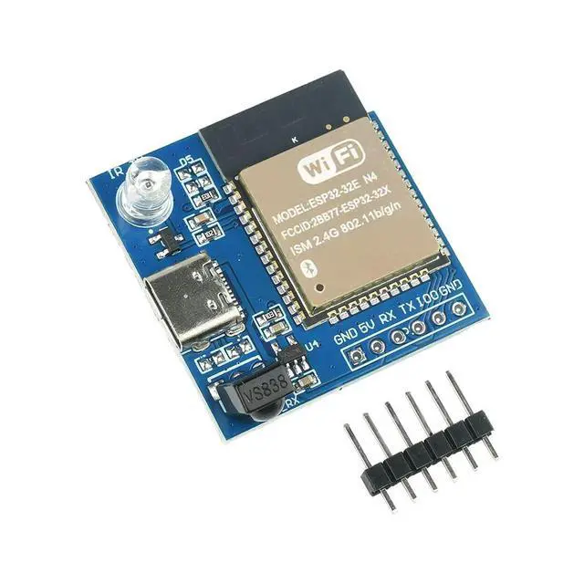Alt view image 2 of 3 - ESP32E-N4 IR Module Type-C Interface Web Network Configuration NEC Command UDP Transparent Transmission Board