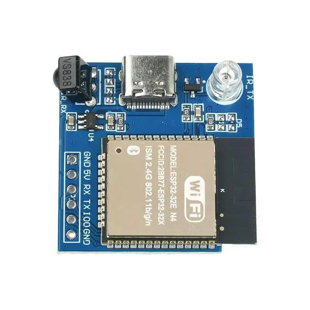 Alt view image 3 of 3 - ESP32E-N4 IR Module Type-C Interface Web Network Configuration NEC Command UDP Transparent Transmission Board