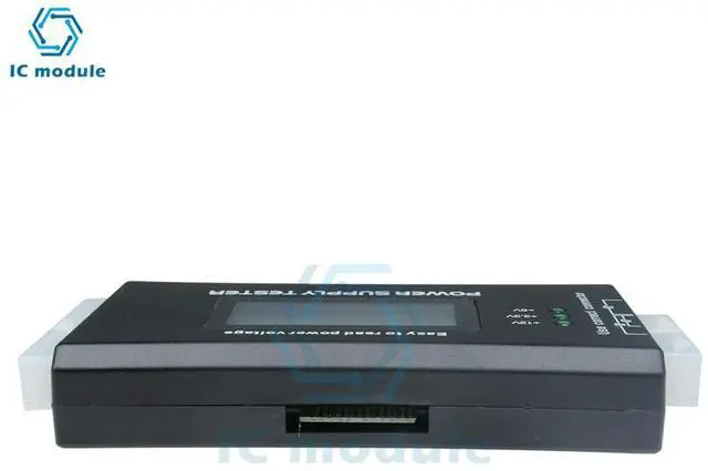 Alt view image 6 of 6 - Digital LCD Display PC Computer 20/24 Pin LCD Power Supply Tester Check Atx Source Tester Power Measuring Diagnostic Tester Tool