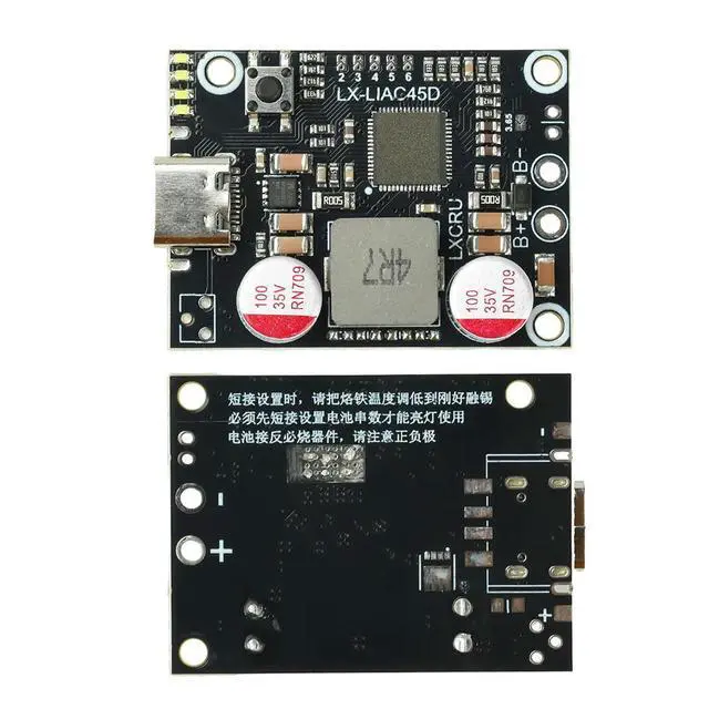 Alt view image 4 of 6 - 2-6S PD 45W Fast Charging Power Bank Module - DIY Mainboard for Li-ion LiFePO4 Mobile Power Supply
