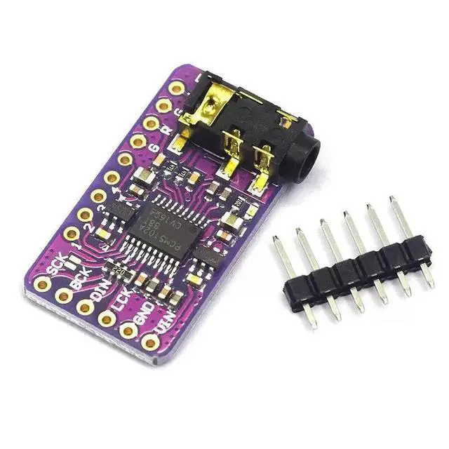 Alt view image 4 of 6 - PCM5102 Audio Stereo Digital to Analog Converter DAC Decoding Board I2S IIS Single Chip Audio Module