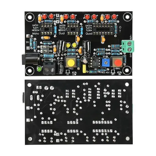 Alt view image 4 of 6 - DC 12V T2 Operational Amplifier High Speed Low Speed Operational Amplifier Tester Single Op Amps Dual Op Amps Quad Op Amps