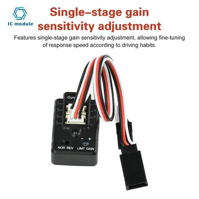 Alt view image 2 of 3 - Dual-Axis Gyroscope for Vehicles Drift Auxiliary Gyro Dedicated Stabilization Module for Drift Cars and Flat-Track Runners