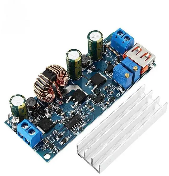 Main image of Adjustable boost and buck power module, automatic boost and buck, constant voltage and current, solar charging recoverable