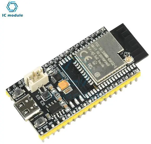 Alt view image 3 of 3 - ESP32 Development Board 2.4G Module with Interface Onboard ESP32-S Module IPEX External Antenna Type C interface