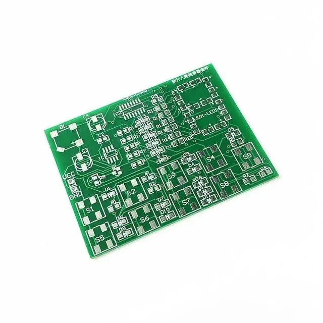 Alt view image 3 of 3 - Full SMT eight channel digital buzzer kit SMT welding training DIY 555 and 4017 buzzer parts