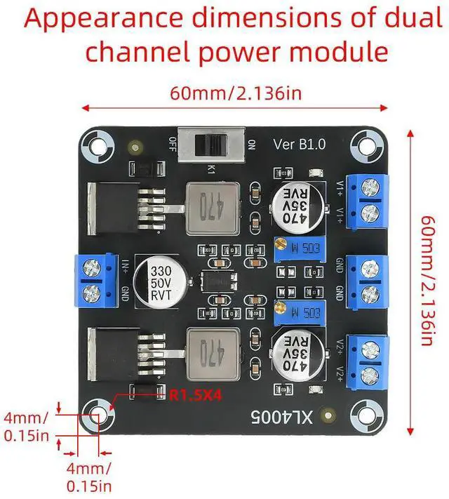 Main image of XL4005E1 DC-DC Step-Down Board Adjustable Module Charger Adjustable Constant Current Module Switch Power Supply