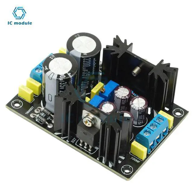 Alt view image 2 of 3 - AC-DC LM317 LM337 Adjustable Voltage Regulator Power Supply Positive Negative Dual Power 5V 12V 24V PCB