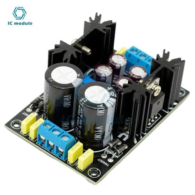 Alt view image 3 of 3 - AC-DC LM317 LM337 Adjustable Voltage Regulator Power Supply Positive Negative Dual Power 5V 12V 24V PCB