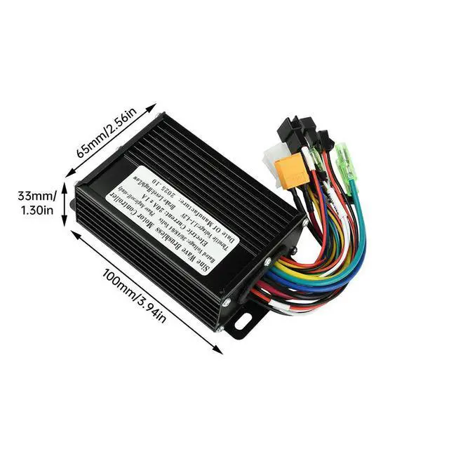 Alt view image 2 of 3 - 36V 48V 20A 350W-500W Sine Wave Brushless Motor Controller Inverter for e-bicycle