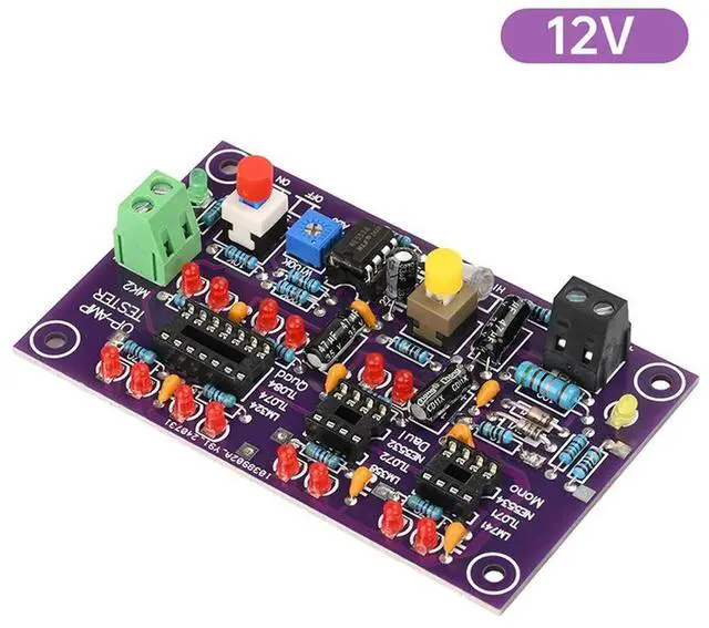 Main image of T2 Operational Amplifier OP AMP Tester For Single Mono Dual Quad OPAMP Chip High Speed Low Speed Differentiation