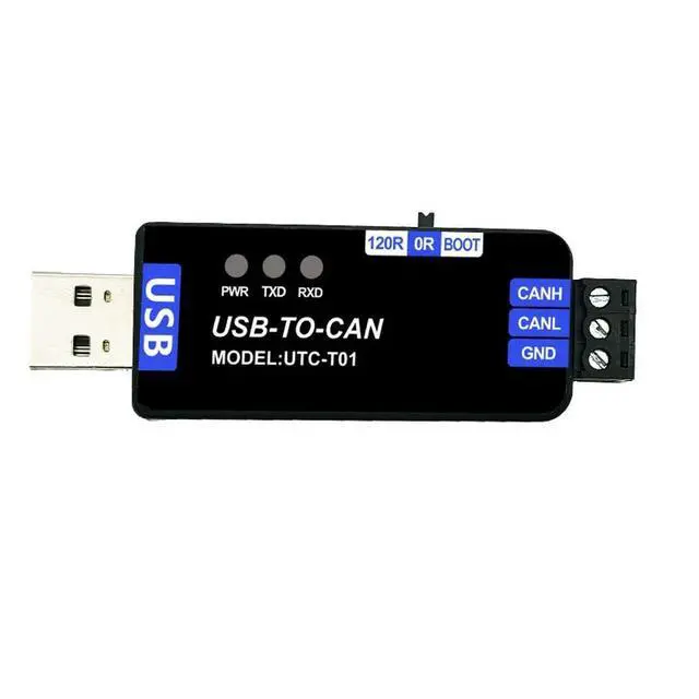 Alt view image 2 of 3 - Industrial-grade USB to CAN adapter, analyzer, converter, transparent transmission, CANable, open-source module, PCAN tool