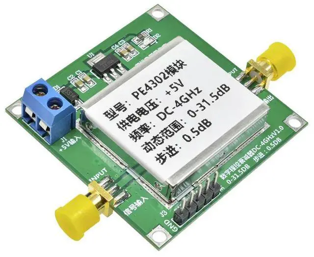 Main image of PE4302 Digital RF Attenuator Module RF High Linearity 0.5dB Step