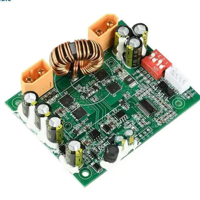 Alt view image 3 of 3 - 100W MPPT Solar Controller for 12V/24V Energy Systems with DIP Switch for Voltage & String Count Selection