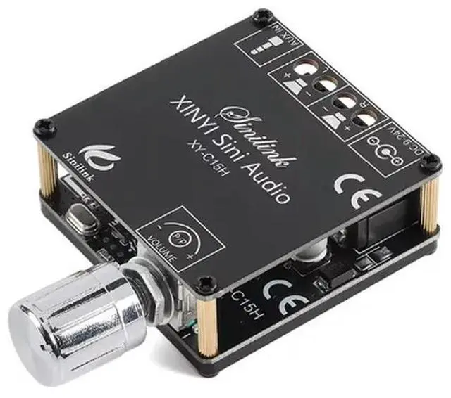 Main image of 20W * 2 Bluetooth digital amplifier module stereo dual channel 360 degree infinite tuning XY-C15H