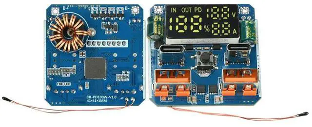 Main image of 4S PD 100W Bidirectional Buck-Boost Module - 20V 5A High-Power Lithium Charger/Discharger with Fast Charging