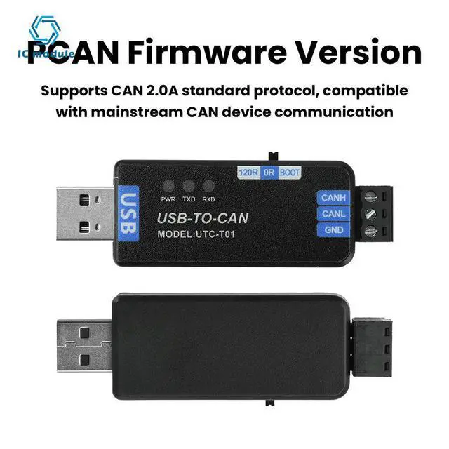 Alt view image 3 of 3 - USB to CAN Bus Converter Adapter PCAN Firmware Version Usb To Can Communicate Analyzer for Industrial Network Test Development