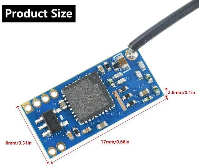 Main image of AT14A 2.4G 50mW TX Transmitter Module Audio Video TX AV Transmitter Module Electronic Kiit