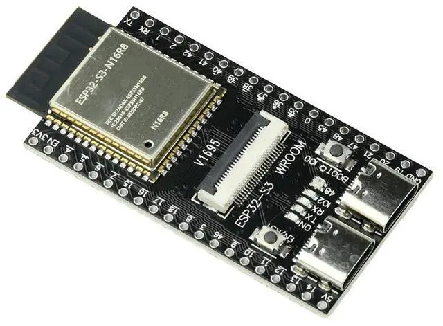Alt view image 3 of 3 - ESP32 S3 -WROOM-1 N16R8 CAM Development Board +Bluetooth-compatible Module OV3660 Camera