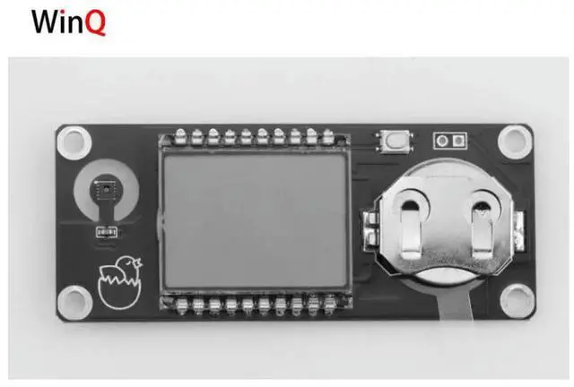 Main image of NSHT30 high-precision incubator with screen display, pet crawler temperature and humidity meter, lithium module