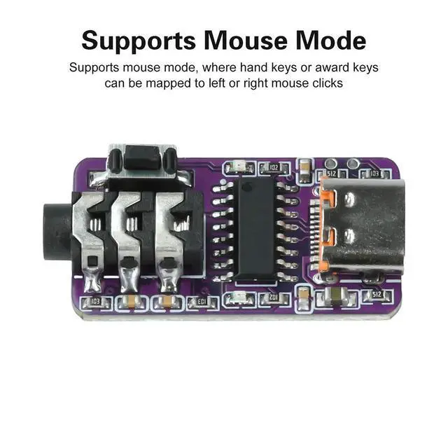 Alt view image 2 of 3 - CW Key Trainer PC+Vband Morse Code Telegraph Trainer Key Connection Type-C Interface Electronic Kit