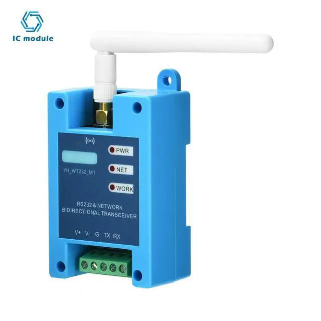 Alt view image 3 of 3 - DC 9-24V RS232 serial port to 2.4GHZ Transmission Module Multifunctional And Multi Protocol Serial Port Transmission Module