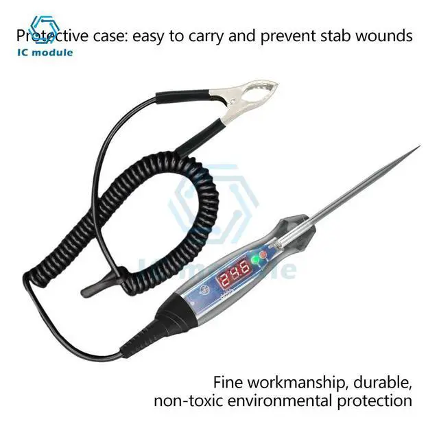 Alt view image 3 of 3 - DC 3-60V NS836 LED Digital Display Bidirectional Voltage Testing Car Circuit Tester Automotive Maintenance Testing Tool