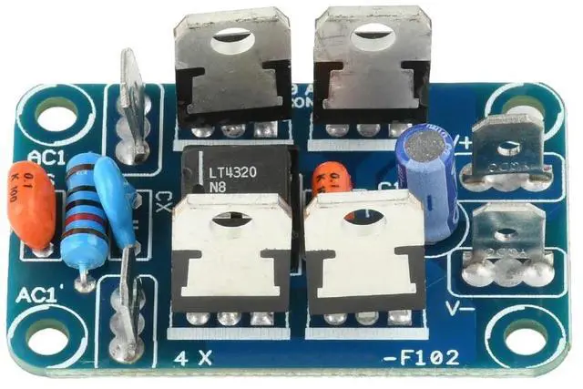 Main image of AC 7-40V Ideal Diode Rectifier Bridge Module LT4320 Class A Power Amplifier For JLH 1969 Rectifier Tube Electronic Kit