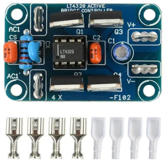 Alt view image 3 of 3 - AC 7-40V Ideal Diode Rectifier Bridge Module LT4320 Class A Power Amplifier For JLH 1969 Rectifier Tube Electronic Kit