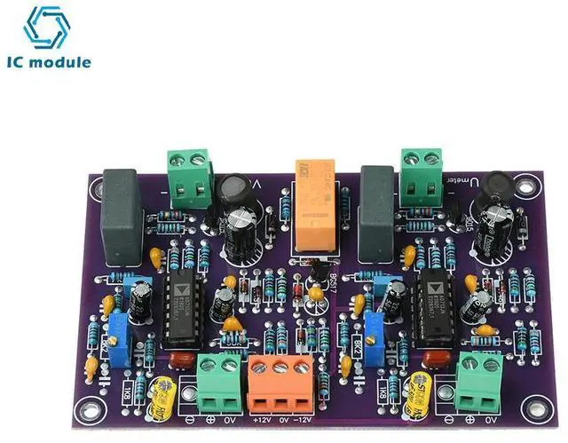 Alt view image 3 of 3 - Professional VU Meter Drive Board Dual-Channel Input High Impedance Buffer 60dB Dynamic Range Audio Module for Studio Amplifier