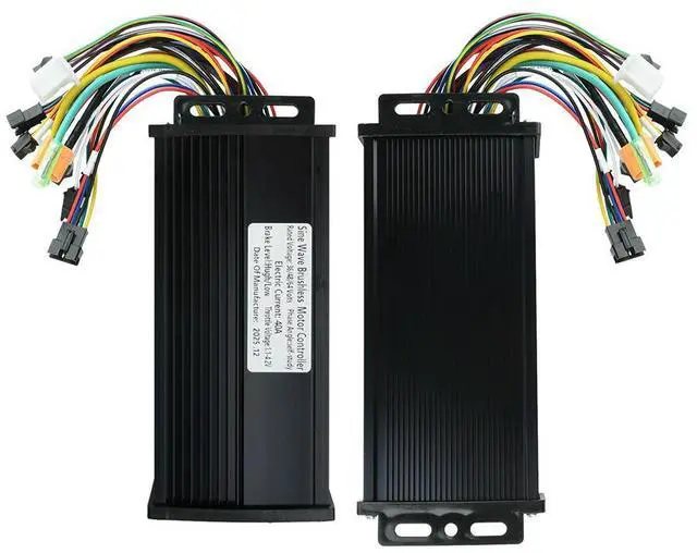 Main image of 36V/48V/52V/60V 40A Sine Wave Brushless Motor Controller 1000W-2000W Triple-Mode Black Gold Edition for E-Bike/electric bicycle
