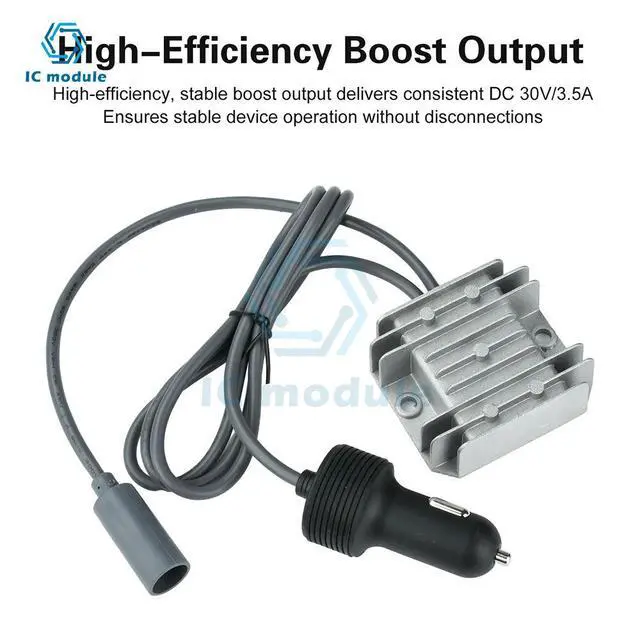 Alt view image 2 of 3 - DC-DC Step-up Module DC 12V/24V to 30V 3.5A Step-Up Converter Module Compatible with Starlink Mini Power Adapter