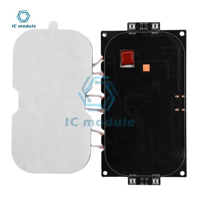 Alt view image 3 of 3 - DC12-24V 3-coil 20W High Power Certified Phone Charger Module Vehicle-mounted Fast Charging Charging Board