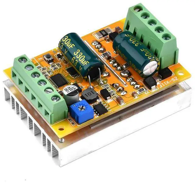 Alt view image 3 of 3 - DC6.5-50V 380W BLDC Three Phase DC Brushless Motor PWM Controller Without Hall Sensor Hall Motor Control Driver