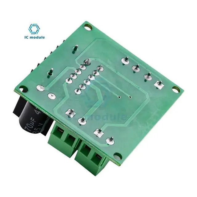 Alt view image 3 of 3 - 3A 75W Single Channel DC Motor Driver Board Motor Driver DC PWM Speed Adjustable Motor Driver Module LMD18200T