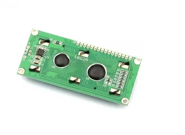 Alt view image 3 of 3 - 3.3V LCD1602 Blue Screen 1602A Blue Screen LCD White Font with Backlight