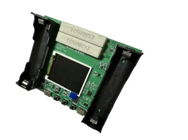 Alt view image 3 of 3 - capacity internal resistance detector detects power module DIY automatic charging and discharging module Type-C po