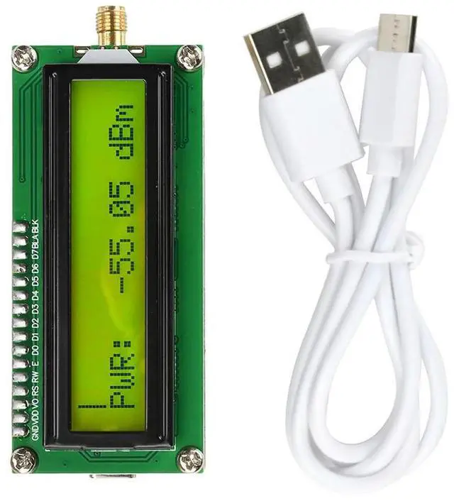 Main image of DC 4.5V-5.5V 2.7G Simple RF Power Meter 5kHz-2700MHz Digital LCD Wideband Spatial Signal Detection Meter Type C