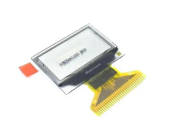Alt view image 3 of 3 - 0.96-inch dual color OLED LCD screen, yellow blue dual color 12864 dot matrix display screen, 0.96-inch display device