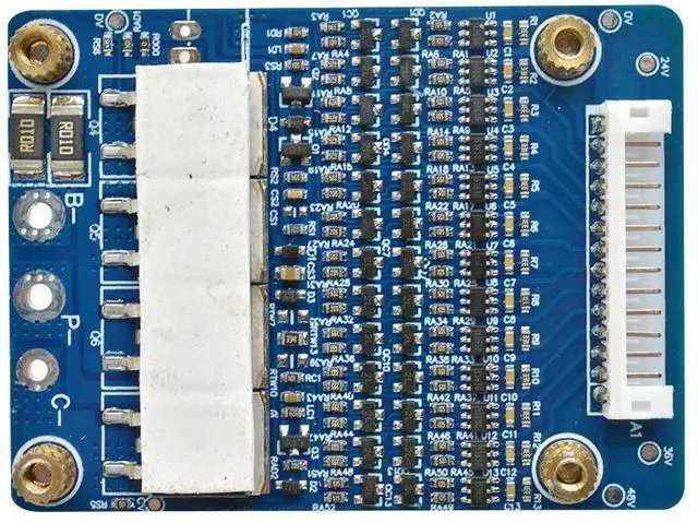 Alt view image 2 of 3 - 13S Li-ion 48V 20A protection BMS PCB board balance