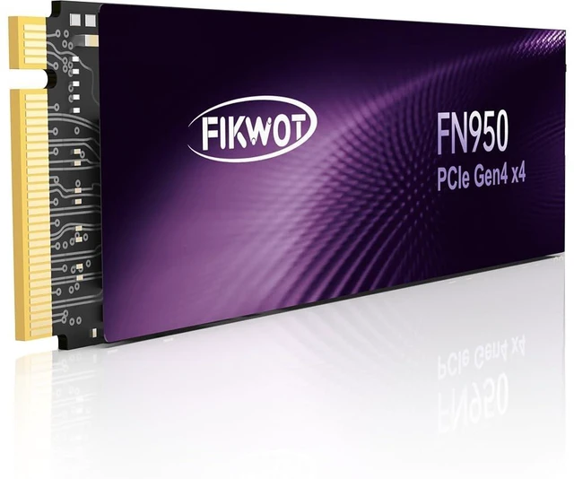 Main image of Fikwot FN950 4TB NVMe SSD PCIe Gen4x4 M.2 2280,Read Up to 5000MB/s, Configure SLC Cache, Internal Solid State Drive for PS5 Laptop Desktop