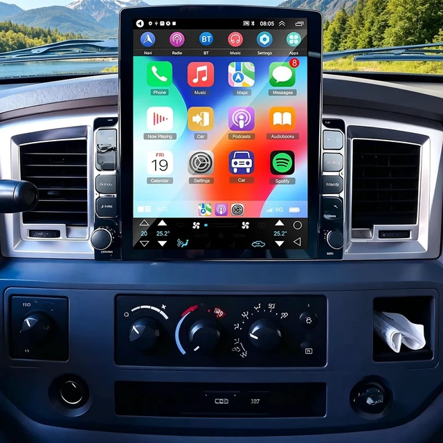 Main image of Car Stereo for Dodge Ram 1500/2500/3500 2006-2008, 9.7 Inch Touchscreen