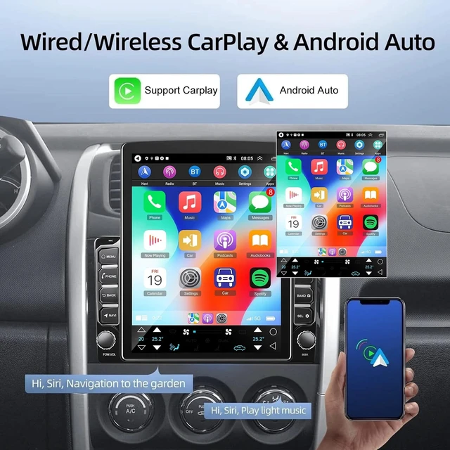 Alt view image 2 of 5 - Car Stereo for Dodge Ram 1500/2500/3500 2006-2008, 9.7 Inch Touchscreen